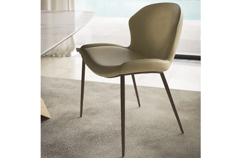 Cattelan Rachel Metal Leg Dining Chair