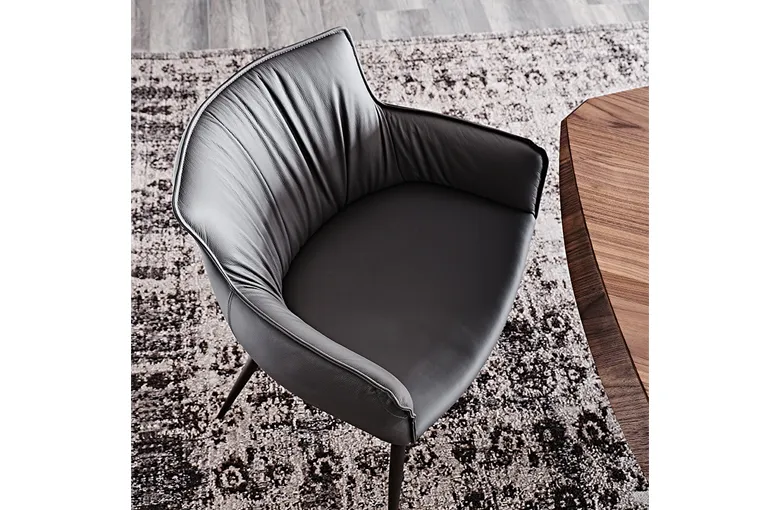 Cattelan Rhonda Metal Leg Dining Chair