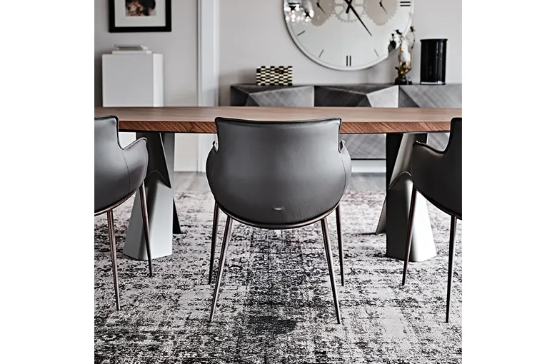 Cattelan Rhonda Metal Leg Dining Chair