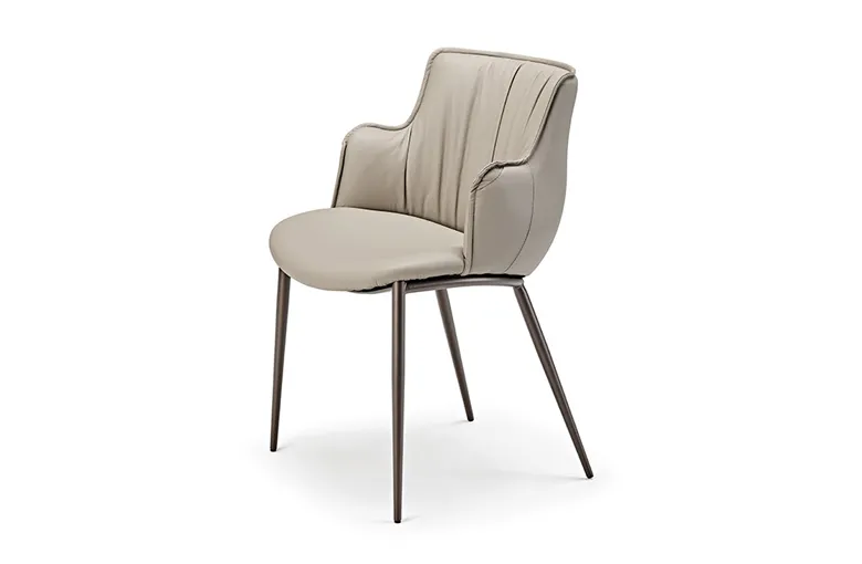 Cattelan Rihanna Metal Leg Dining Chair