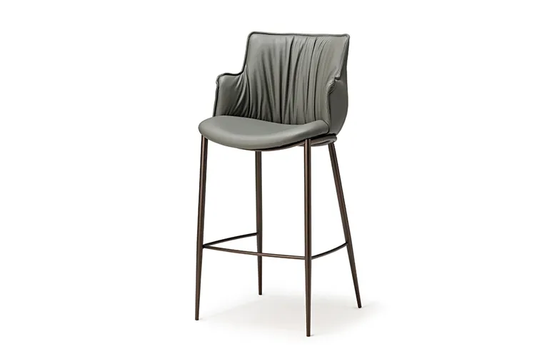 Cattelan Rihanna Metal Leg Stool