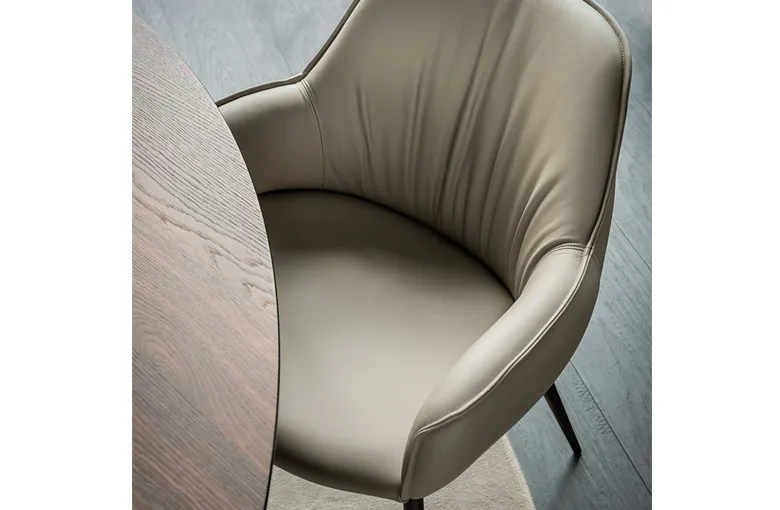 Cattelan Scarlett Metal Leg Dining Chair