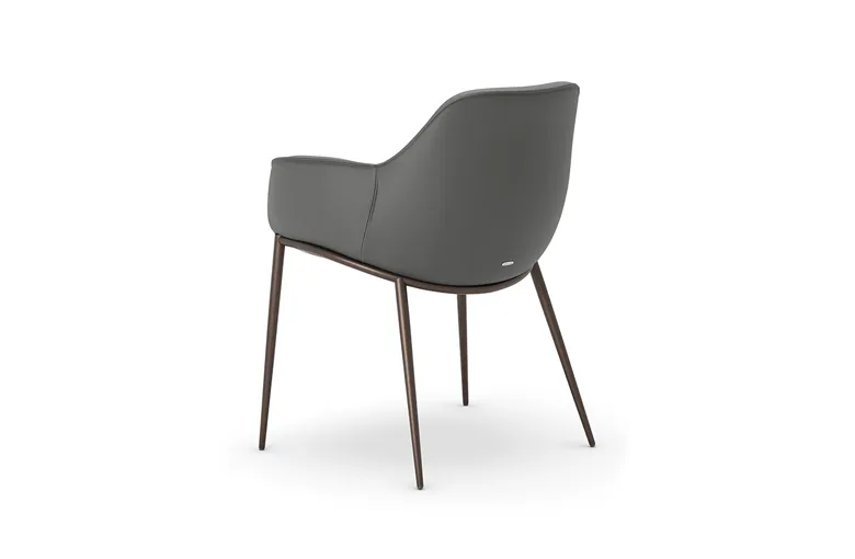 Cattelan Scarlett Metal Leg Dining Chair