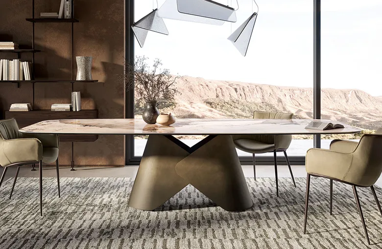 Cattelan Scott Ceramic Dining Table