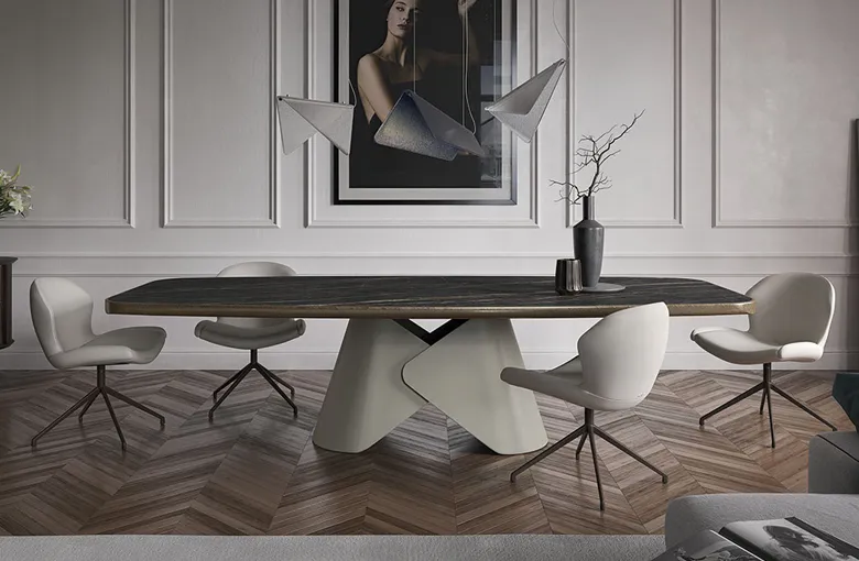 Cattelan Scott Premium Edge Ceramic Dining Table