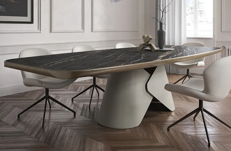 Cattelan Scott Premium Edge Ceramic Dining Table