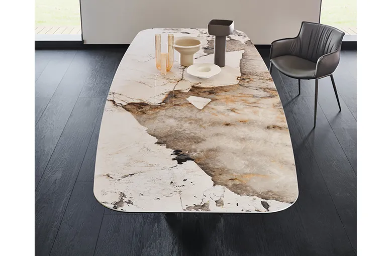 Cattelan Skorpio Ceramic Dining Table