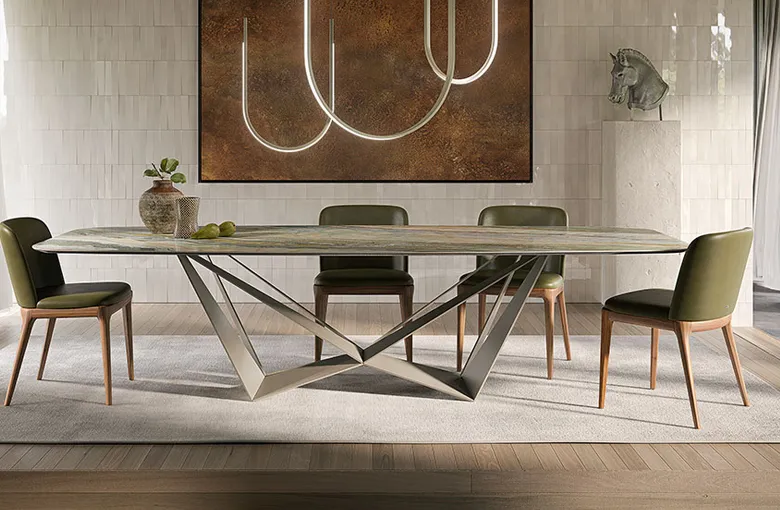Cattelan Skorpio Ceramic Dining Table