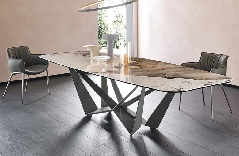 Cattelan Skorpio Ceramic Dining Table