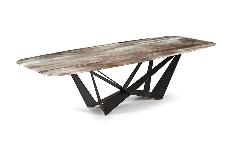 Cattelan Skorpio Crystalart Dining Table