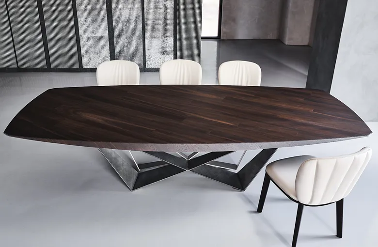 Cattelan Skorpio Masterwood Dining Table