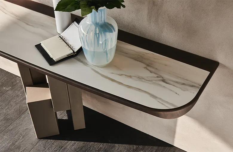 Cattelan Skyline Premium Edge Ceramic Console
