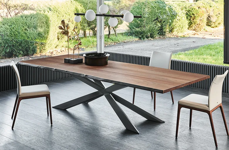 Cattelan Spyder Wood Dining Table