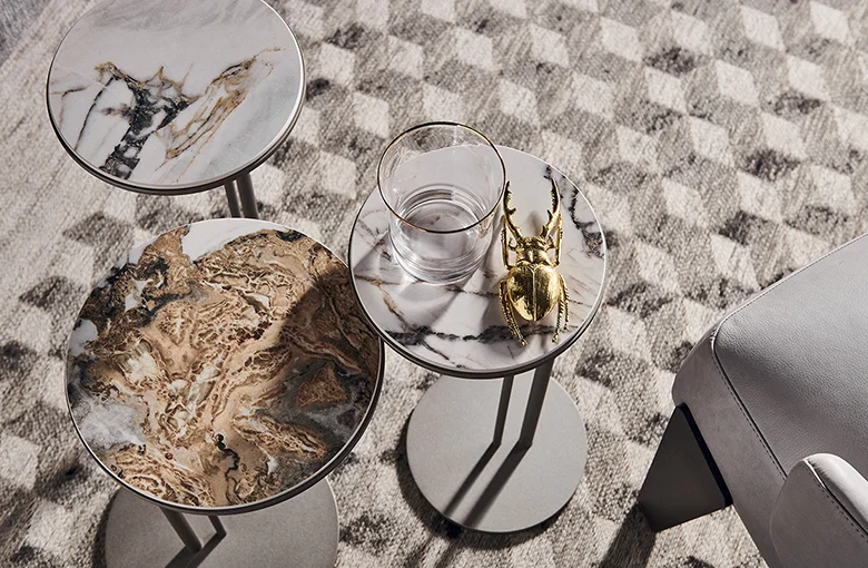 Cattelan Sting Ceramic Side Table