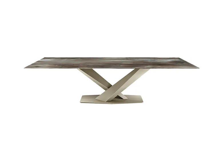 Cattelan Stratos Crystalart Dining Table