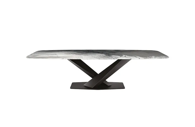 Cattelan Stratos Crystalart Dining Table