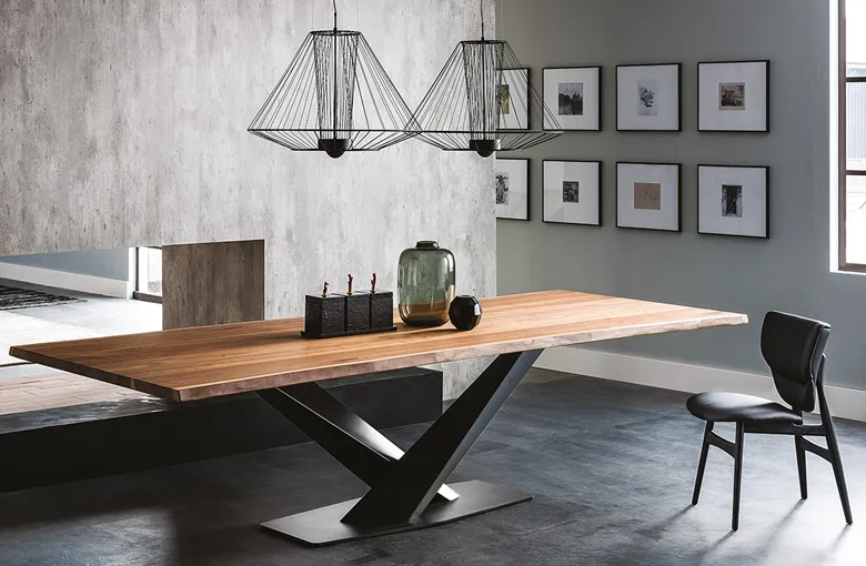 Cattelan Stratos Wood Dining Table