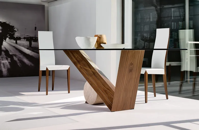 Cattelan Valentino Glass Dining Table