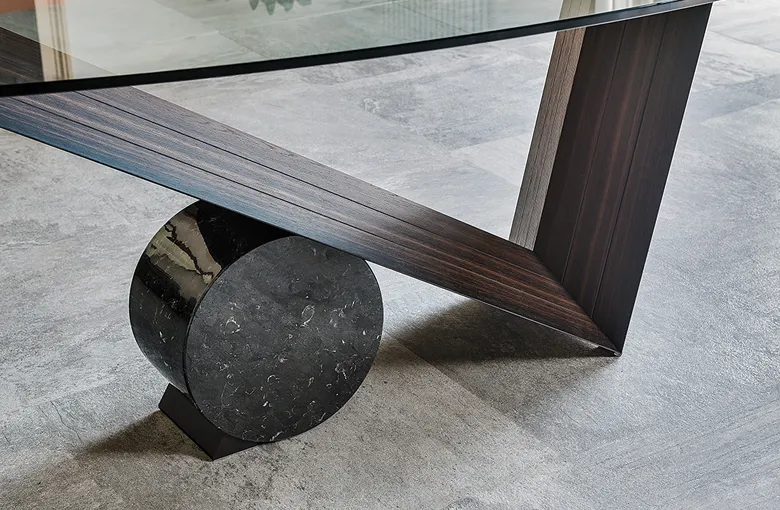 Cattelan Valentino Glass Dining Table
