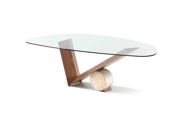 Cattelan Valentino Glass Dining Table