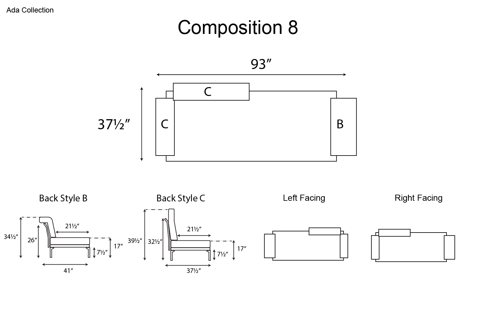 Ditre Ada Composition 8