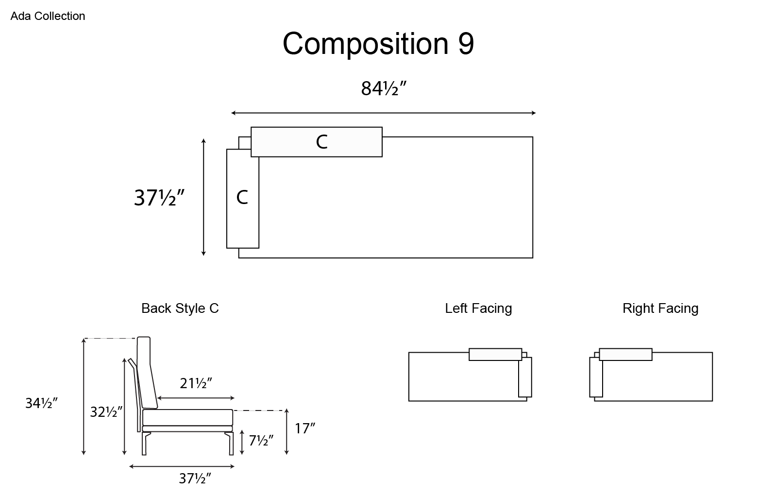 Ditre Ada Composition 9