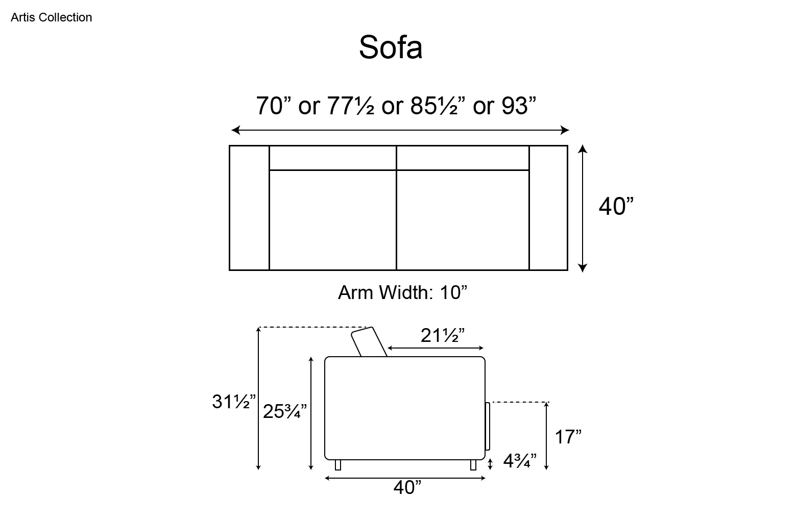 Ditre Artis Sofa