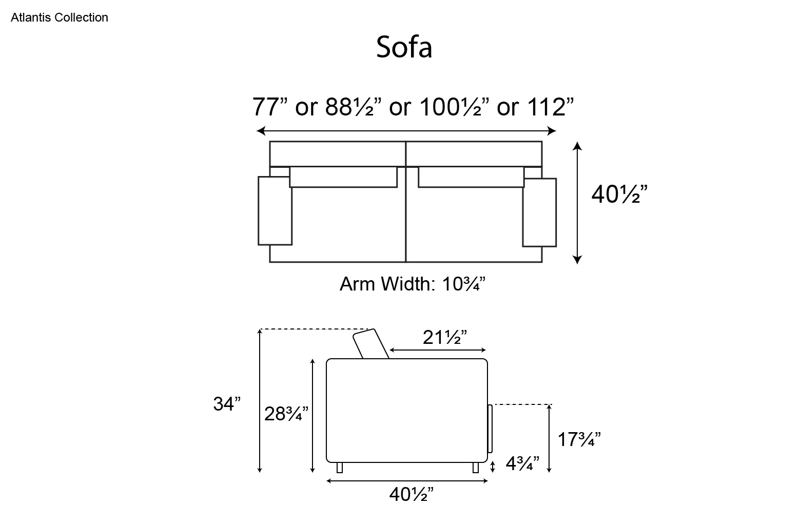 Ditre Atlantis Sofa