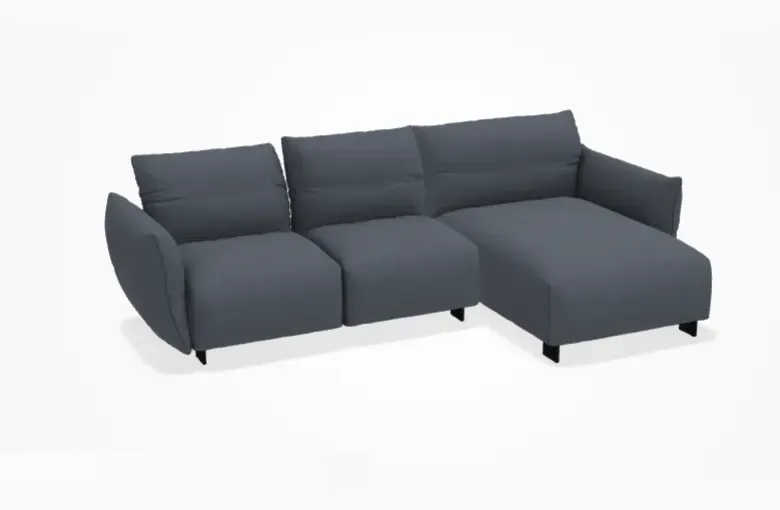 Ditre Blum Sectional with Chaise