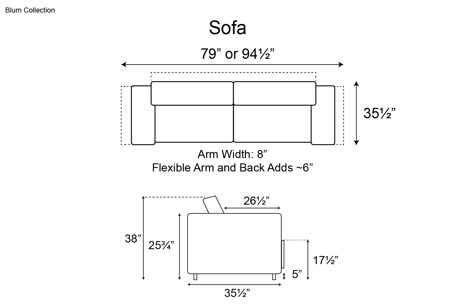 Ditre Blum Sofa