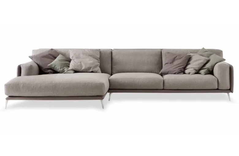 Ditre Kris Mix Sectional with Chaise