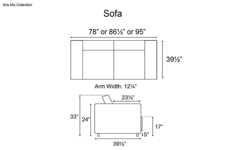 Ditre Kris Mix Sofa