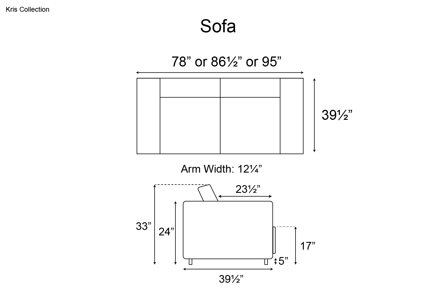 Ditre Kris Sofa