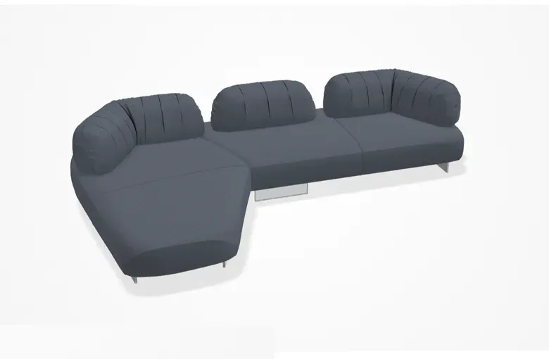 Ditre Papilo Sectional with Chaise
