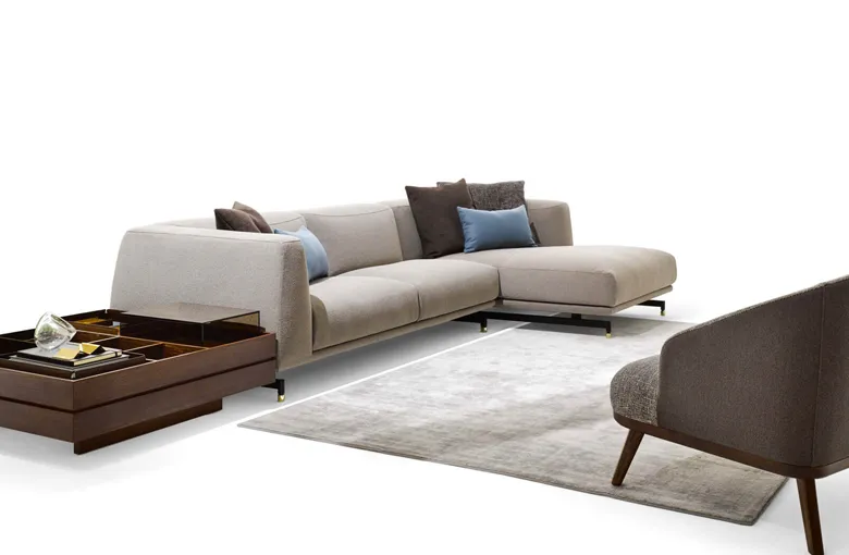 Ditre St Germain Sectional with Chaise