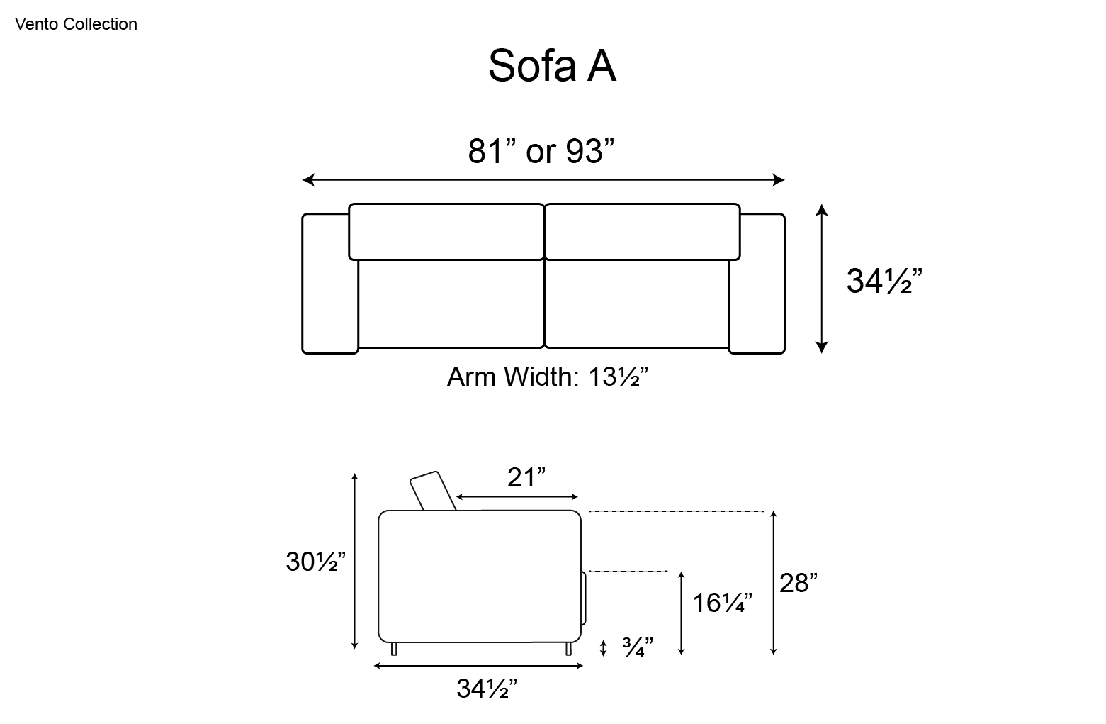 Ditre Vento Sofa