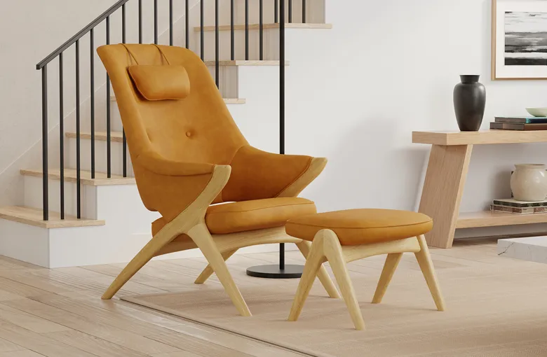 Fjords Quickship Bravo Lounge Chair