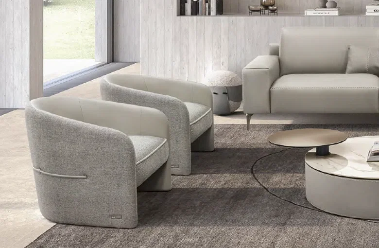 Gamma Quickship Sophie Lounge Chair