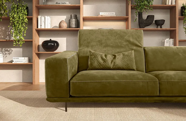 Gamma Denny Sofa