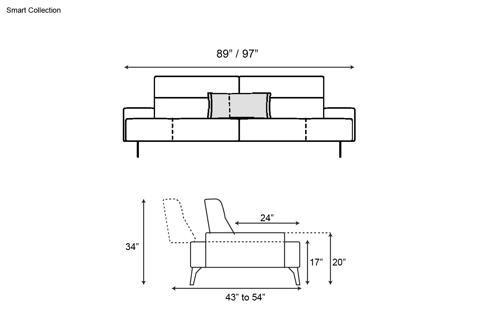 Gamma Smart Sofa