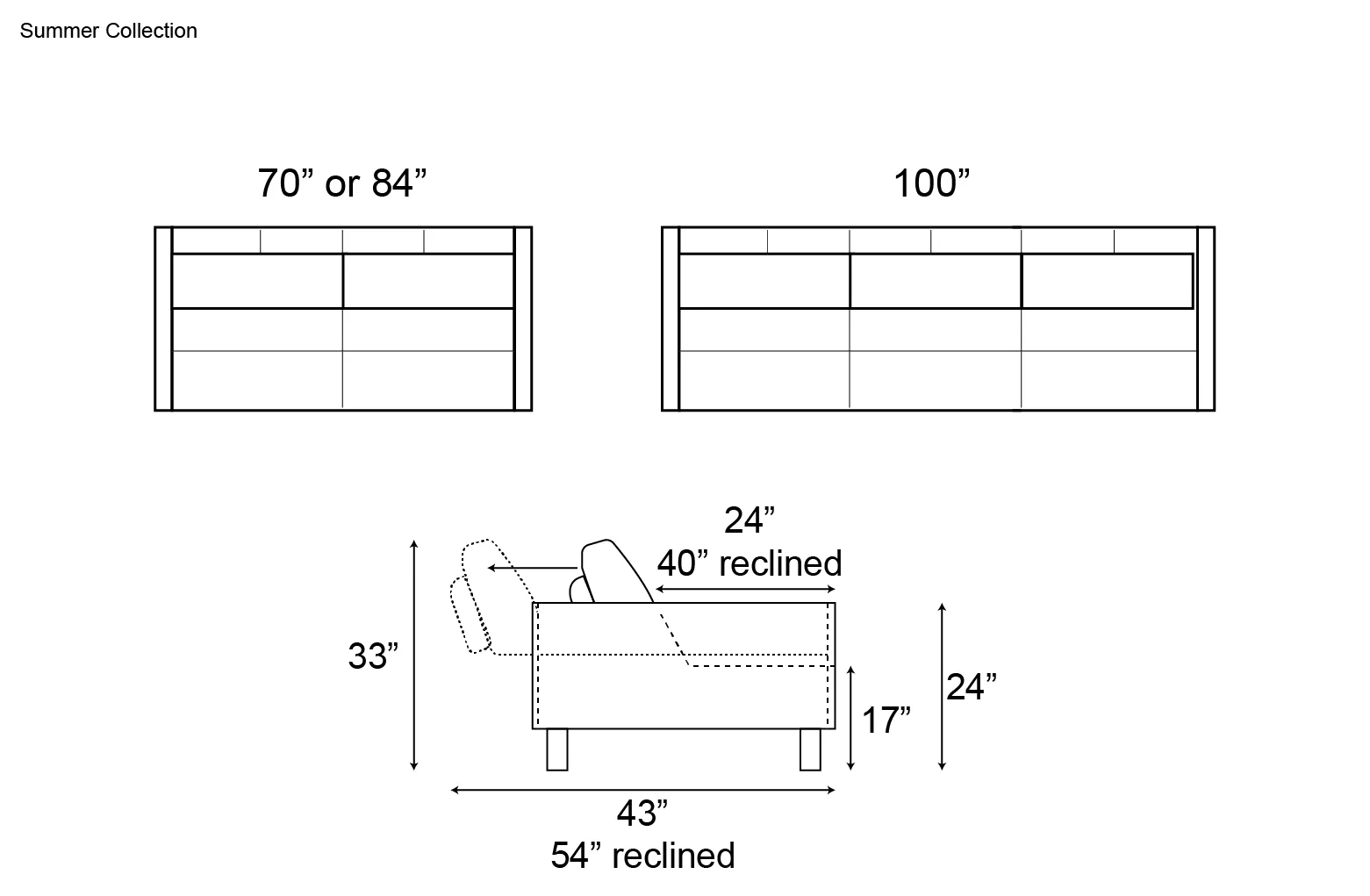 Gamma Summer Sofa