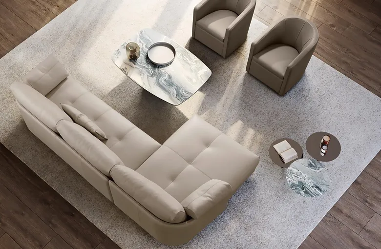Gamma Swing Sectional with Chaise