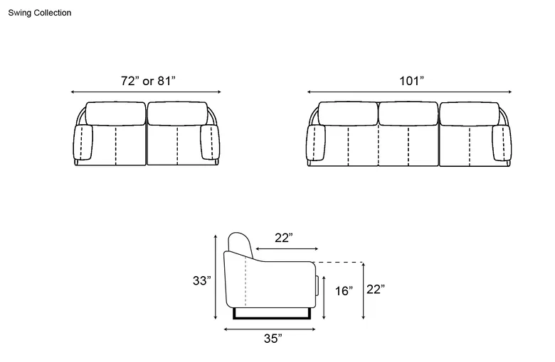 Gamma Swing Sofa
