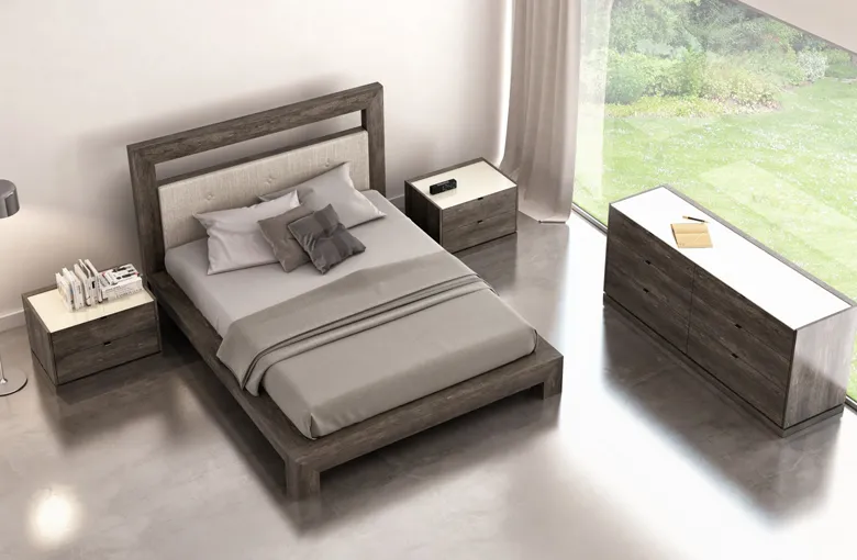 Huppe Cloe Wood Bed