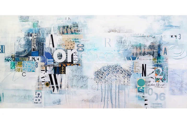 Linda Ann Weber Blue Maze