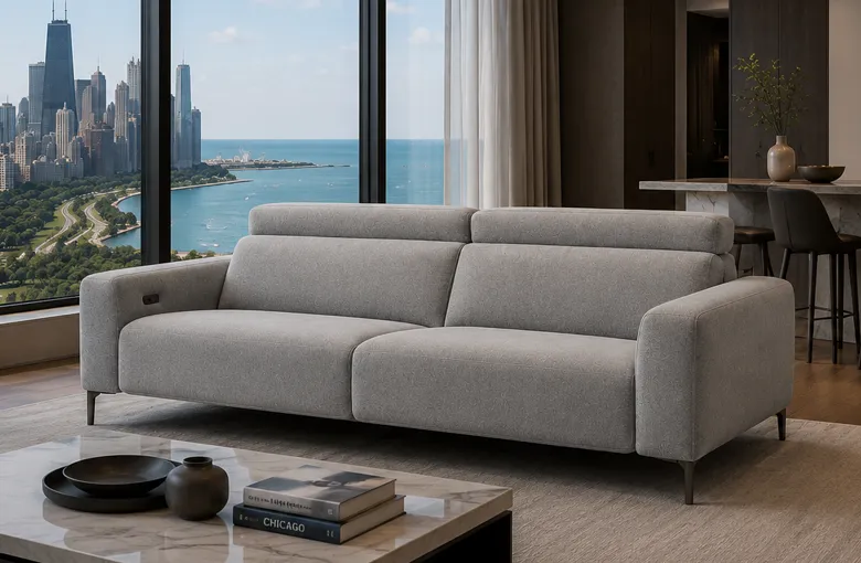 Nicoline Antares Leg Recliner Sofa