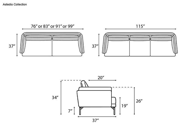Nicoline Astedio Sofa