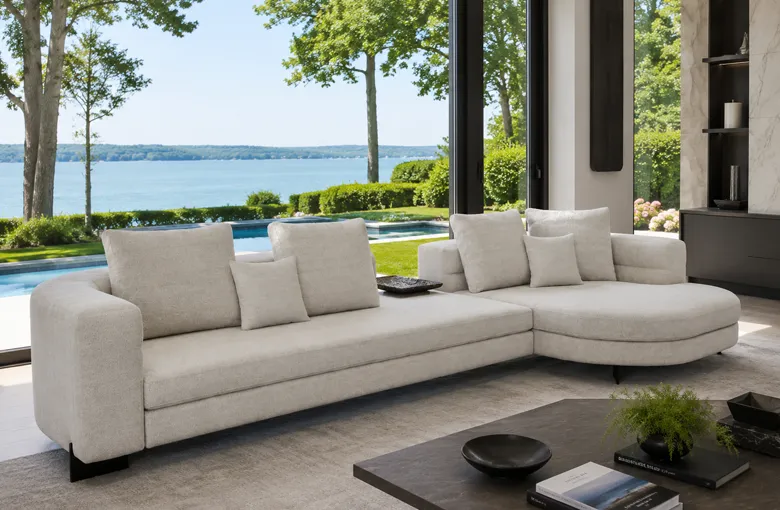 Nicoline Aura Open Sectional with Chaise