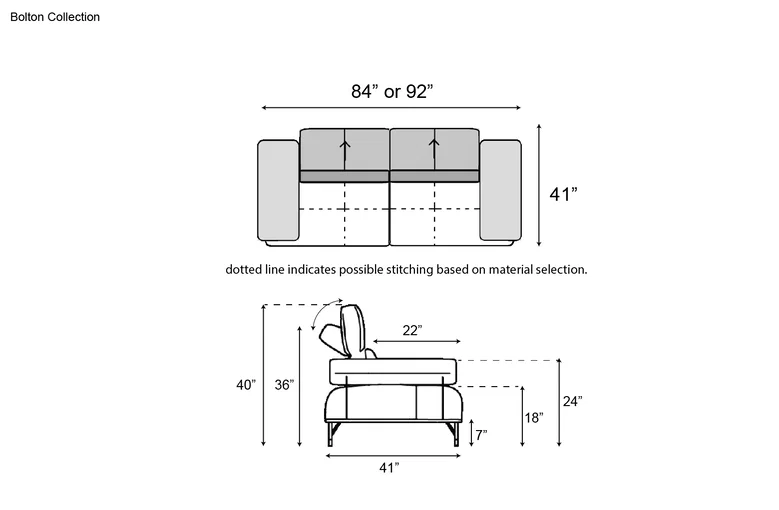 Nicoline Bolton Sofa
