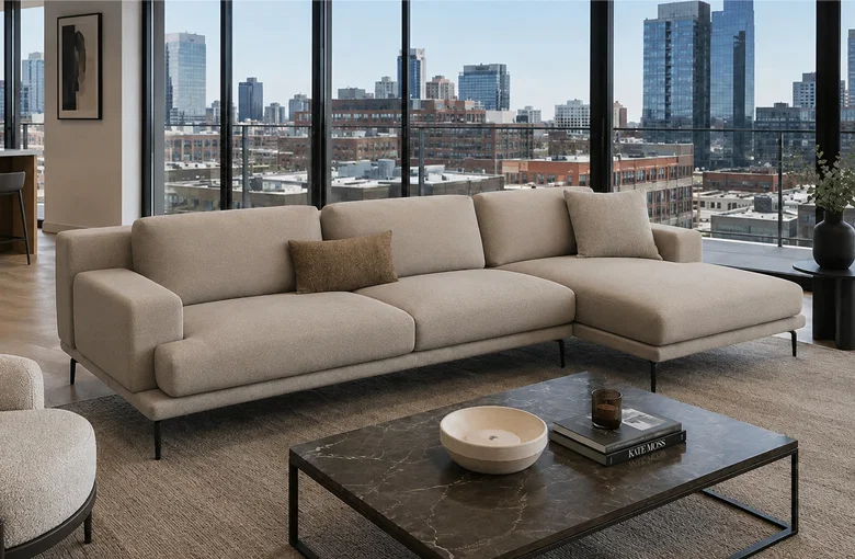 Nicoline Bovisa Sectional with Chaise
